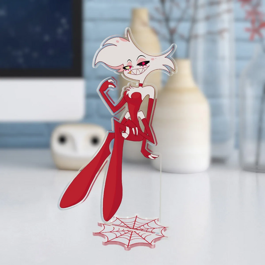 Hazbin Hotel "Red Hot" Angel Dust Acrylic Standee