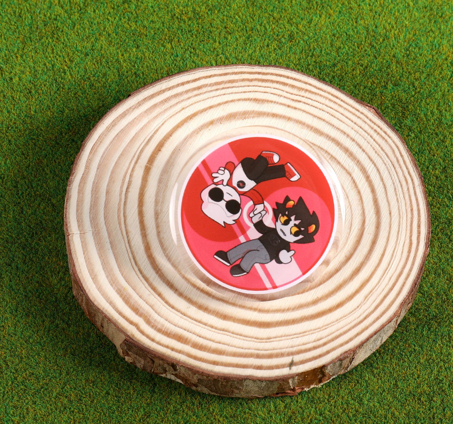 Davekat Acrylic pin