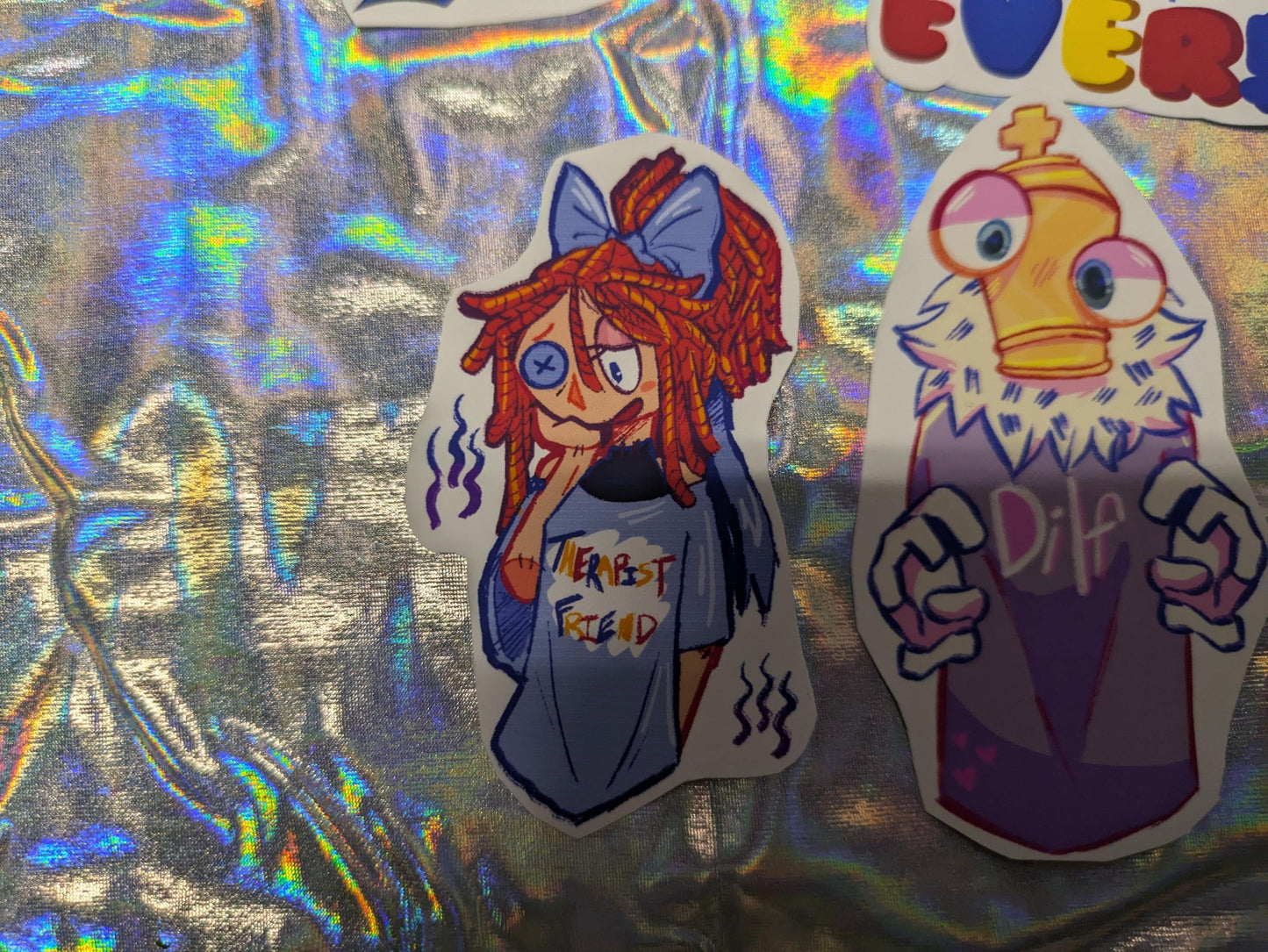 Amazing Digital Circus sticker set