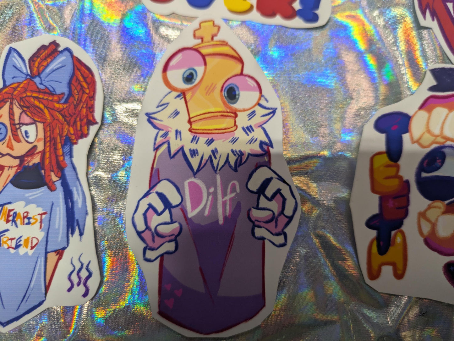 Amazing Digital Circus sticker set