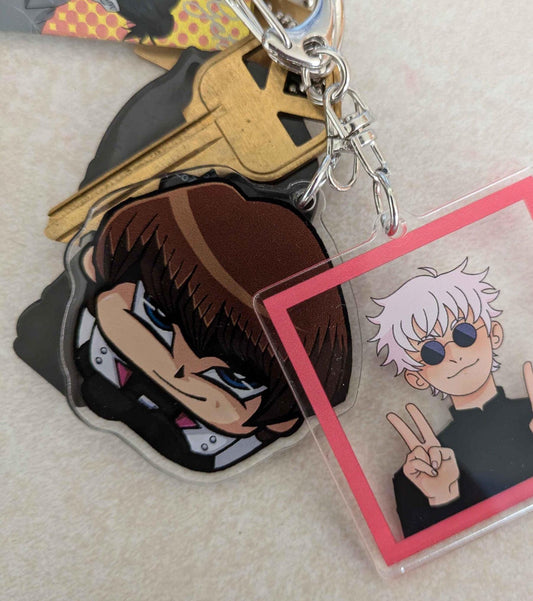 Kaiba Clear Acrylic Keychain