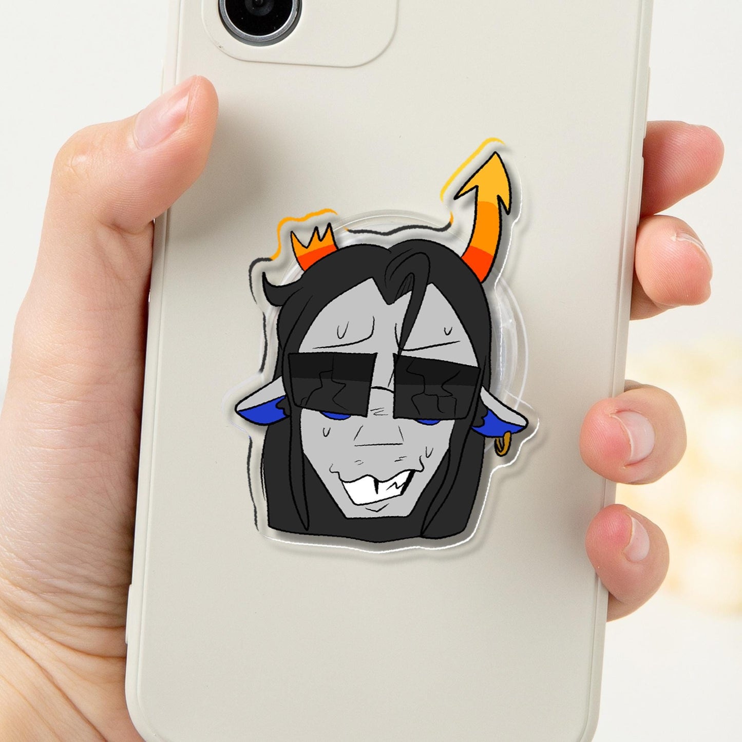 PRE-ORDER|| Homestuck High Blood trolls phone grips