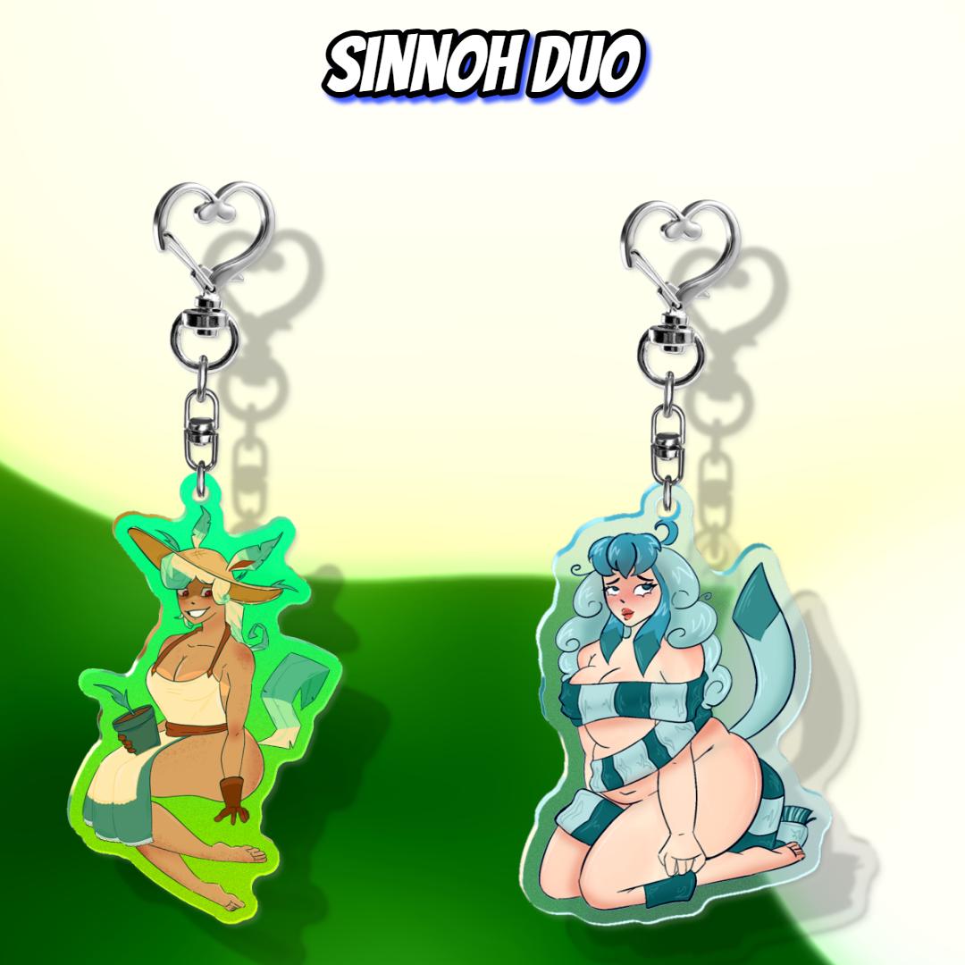 PRE-ORDER|| Eeveelutions Gijinka 2" acrylic charms