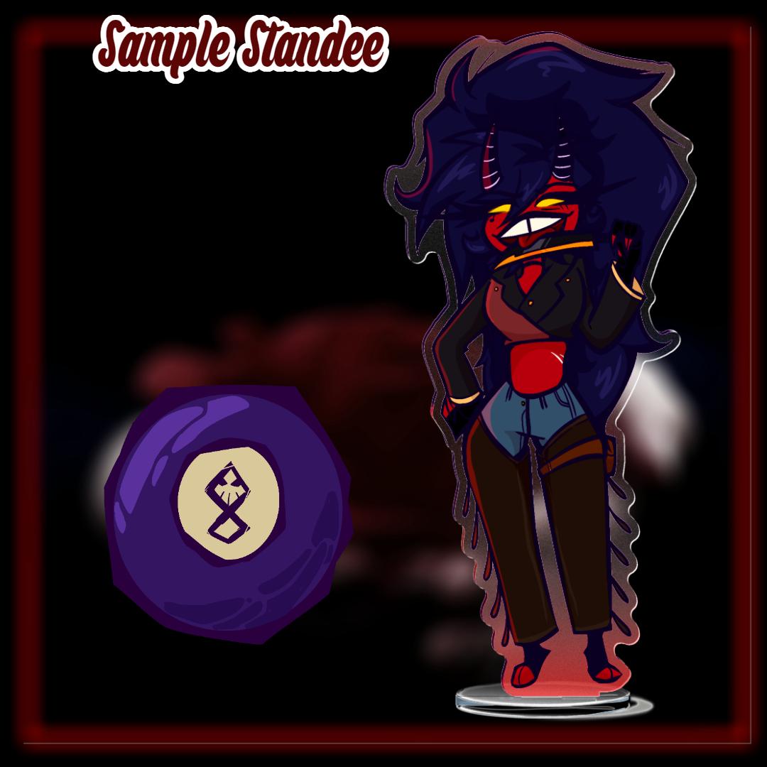 PRE-ORDER|| Helluva Boss Ghost F**kers Flashback Millie 7" acrylic standee