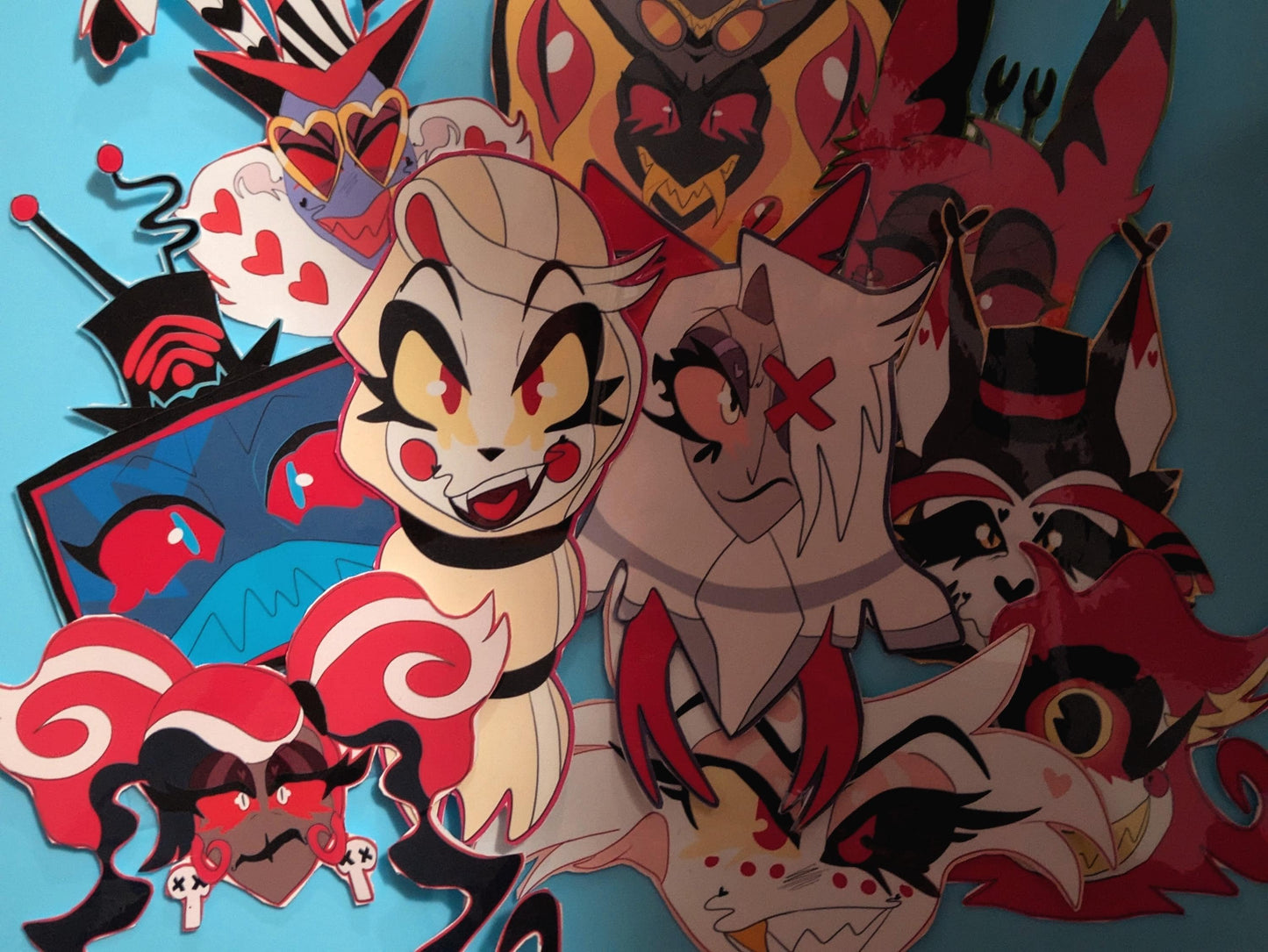 Hotel Pack!| Hazbin Hotel vinyl hand cut stickers