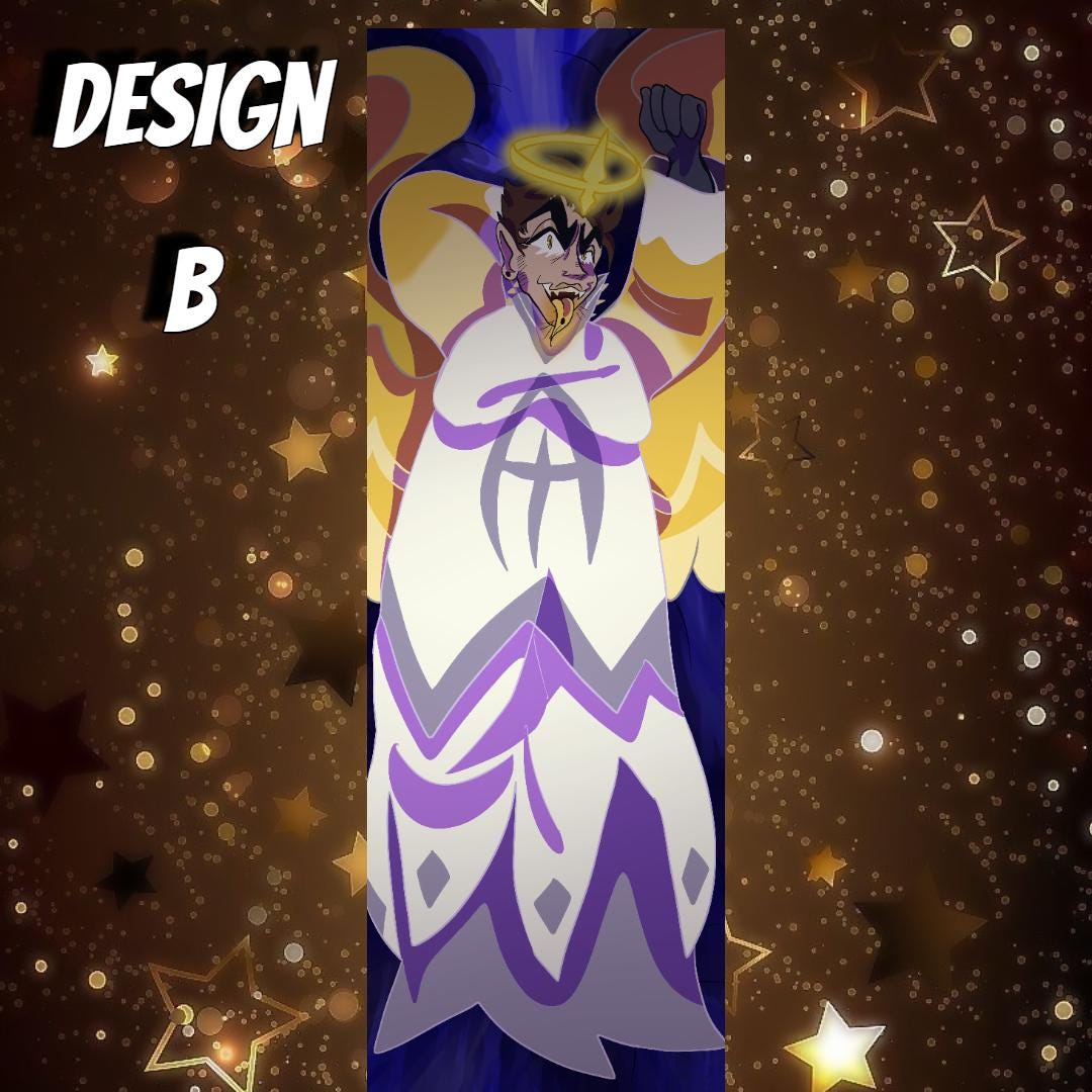 PREORDER|| Hazbin Hotel Adam Dakimakura Body Pillow Cover
