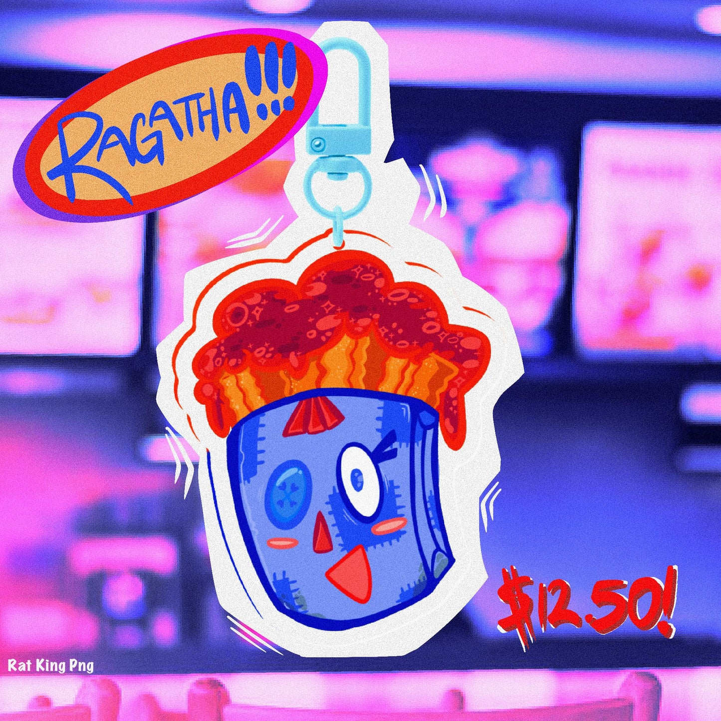 PREORDER|| The Amazing Digital Circus Fast Food Acrylic charms