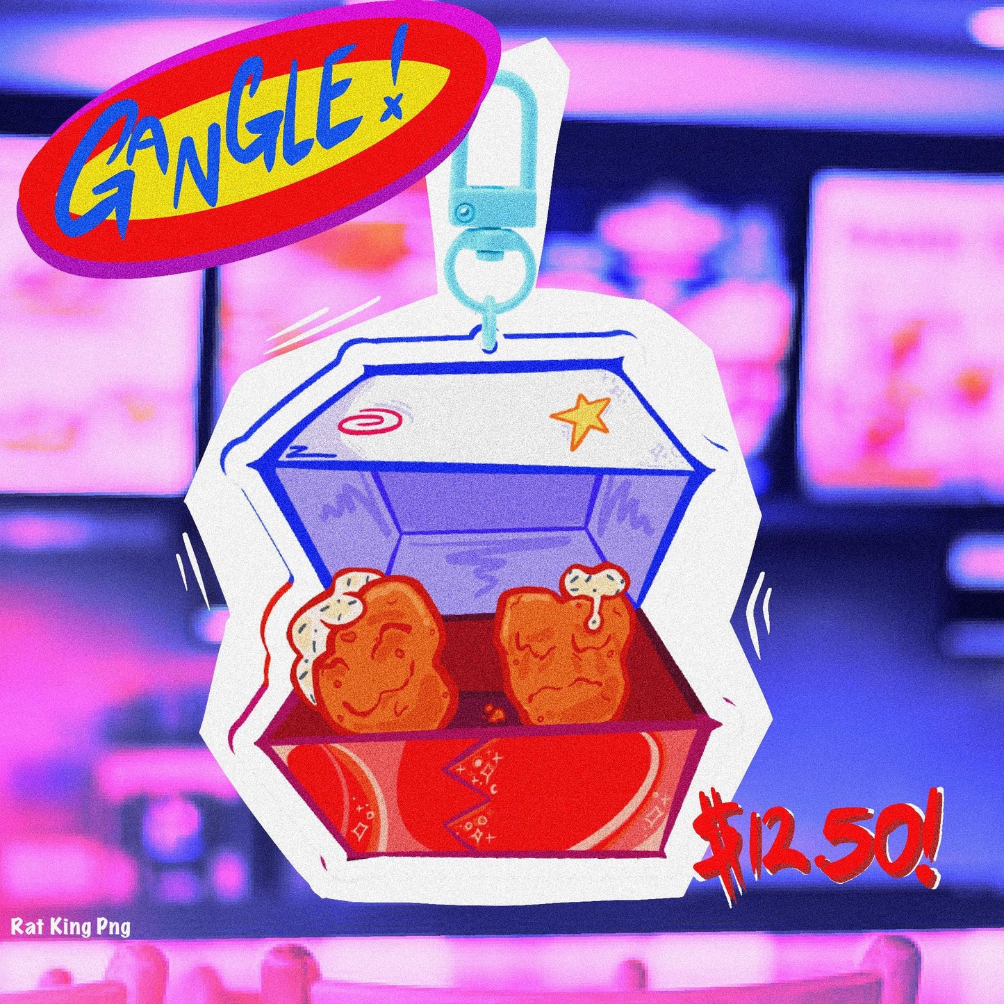 PREORDER|| The Amazing Digital Circus Fast Food Acrylic charms