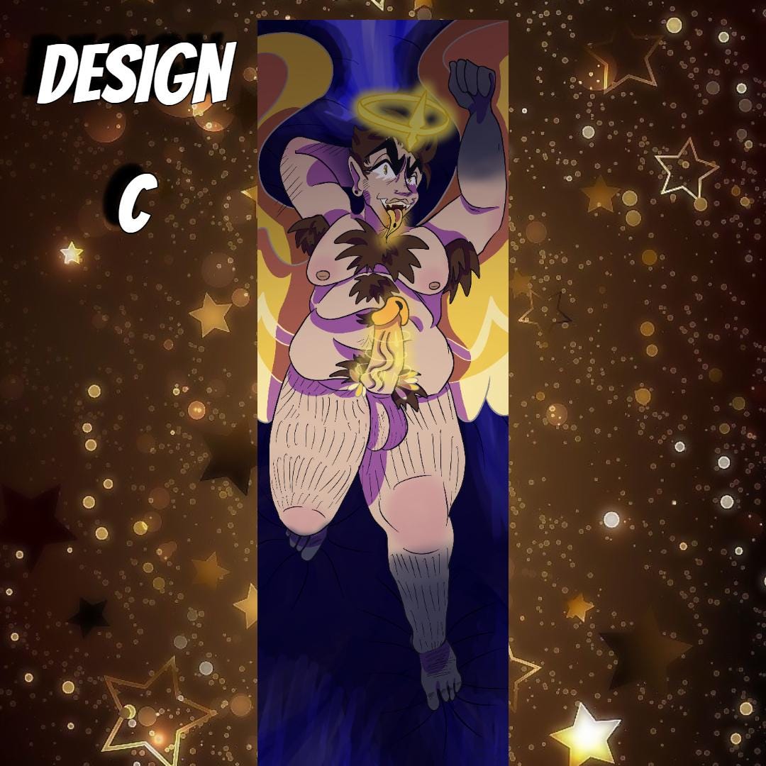 PREORDER|| Hazbin Hotel Adam Dakimakura Body Pillow Cover