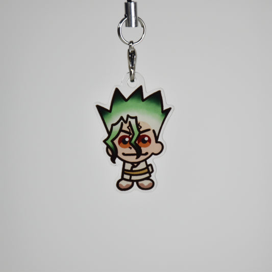 DCST Senku "My Bug" Acrylic Mini Charm with Lanyard