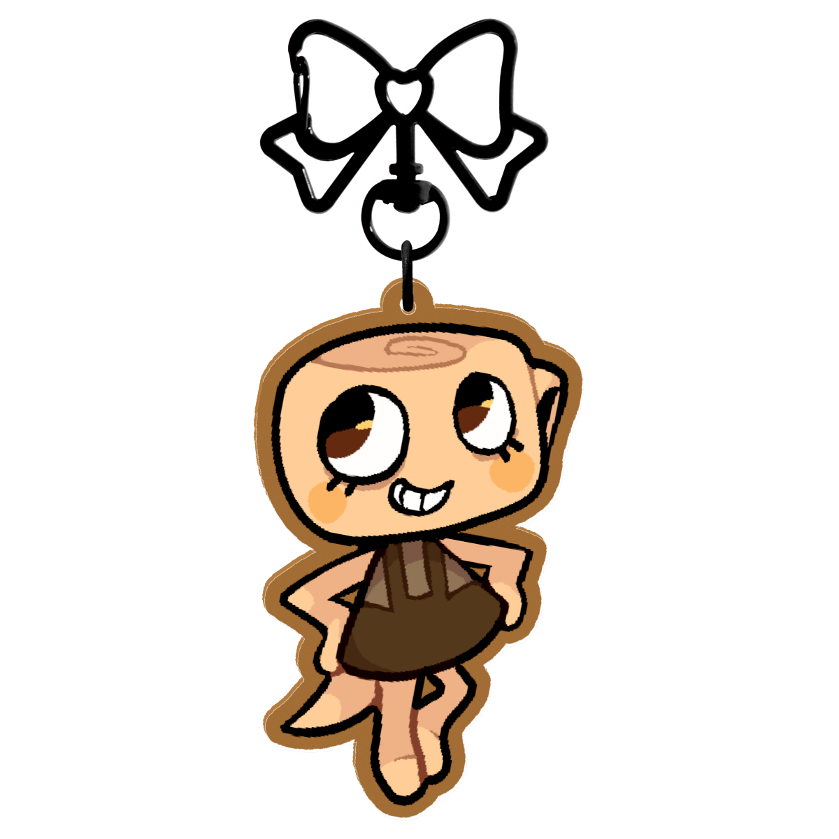 PREORDER | Dandy's World Shelly 7cm Acrylic Charm Keychain