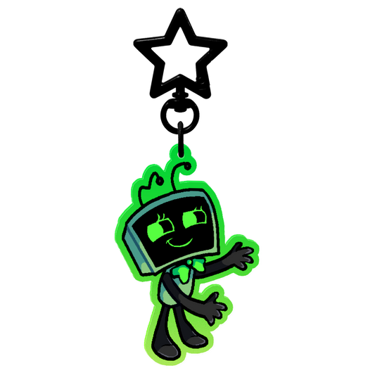 PREORDER | Dandy's World Vee 7cm Acrylic Charm Keychain