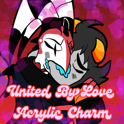 United by Love Helluva Boss x Homestuck Acrylic Charm
