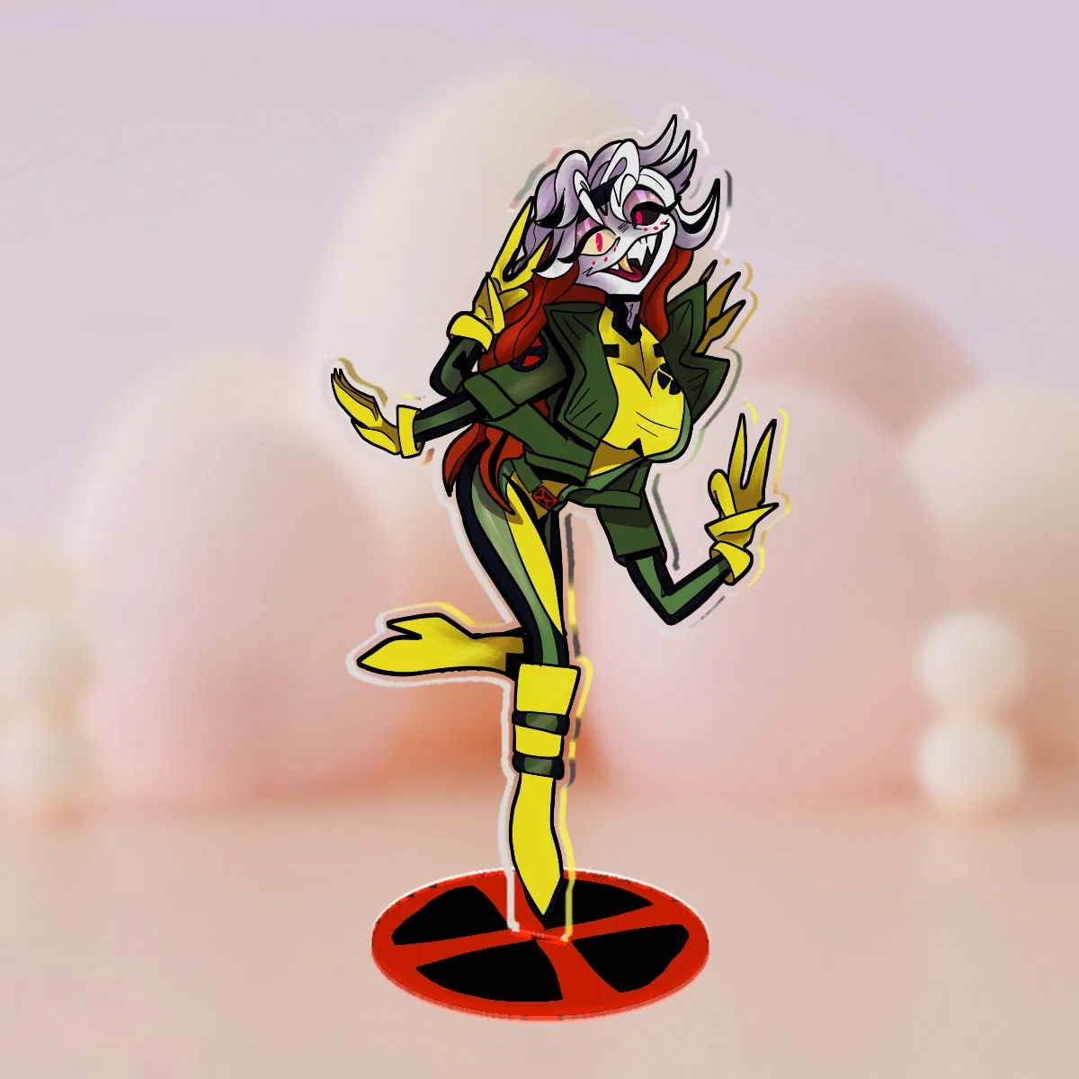 Hazbin Hotel x X-men cosplay 7.5inch acrylic standees