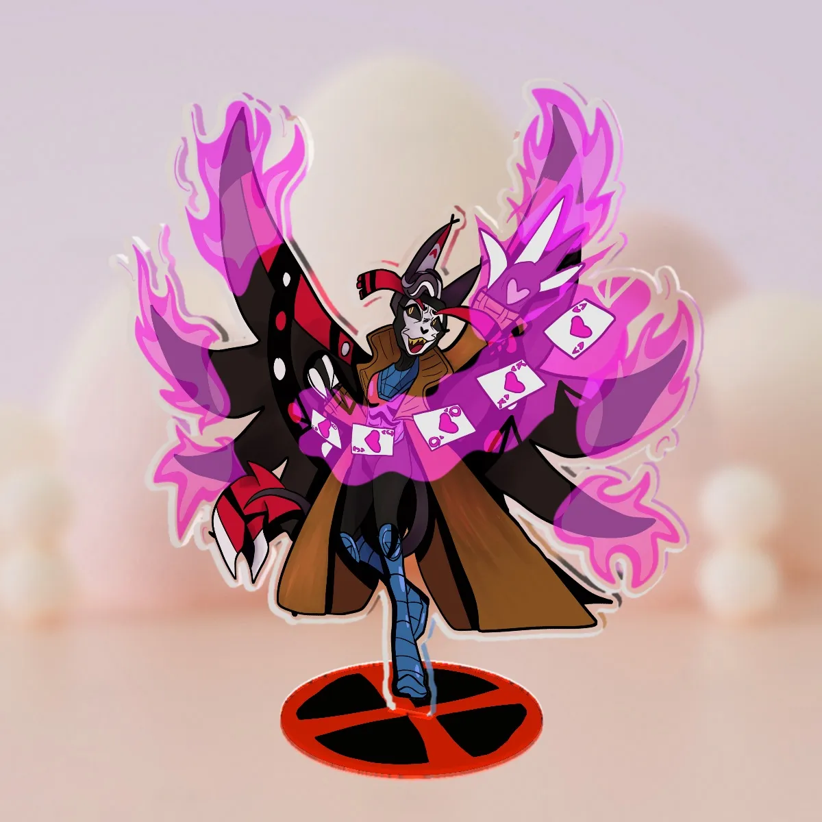 Hazbin Hotel x X-men cosplay 7.5inch acrylic standees