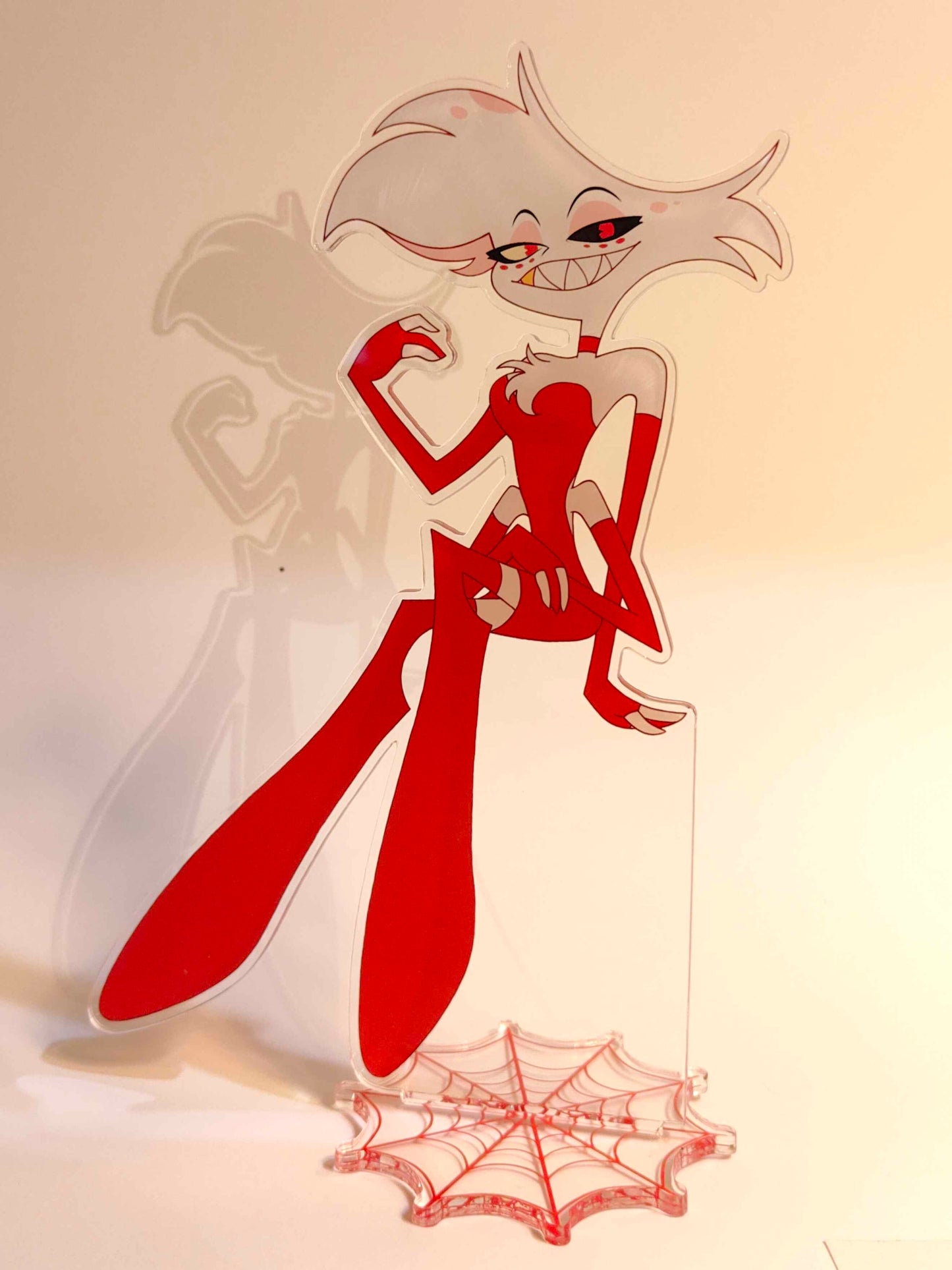 Hazbin Hotel "Red Hot" Angel Dust Acrylic Standee