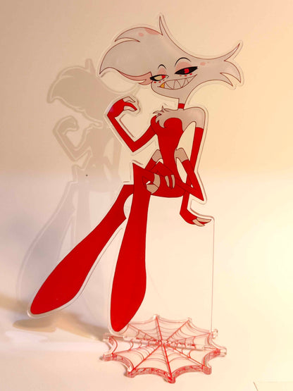 Hazbin Hotel "Red Hot" Angel Dust Acrylic Standee