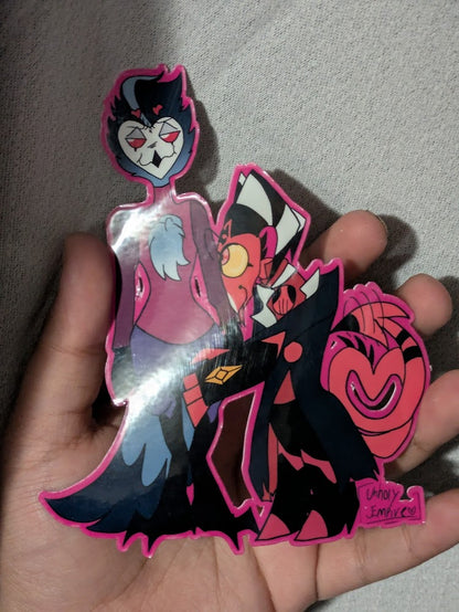 Helluva Boss Stolitz "Attention Horse" Inspired Merch set