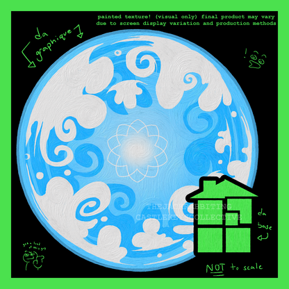 Painted Skaia 15cm (~6in) Acrylic Standee with Sburb base