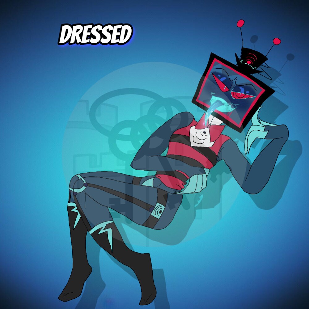 Made to order| Hazbin Hotel Vox Oops!"Love Pillow" shaped throw pillow
