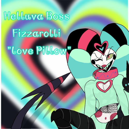 PRE-ORDER| Helluva Boss Fizzarolli "Love Pillow" shaped throw pillow