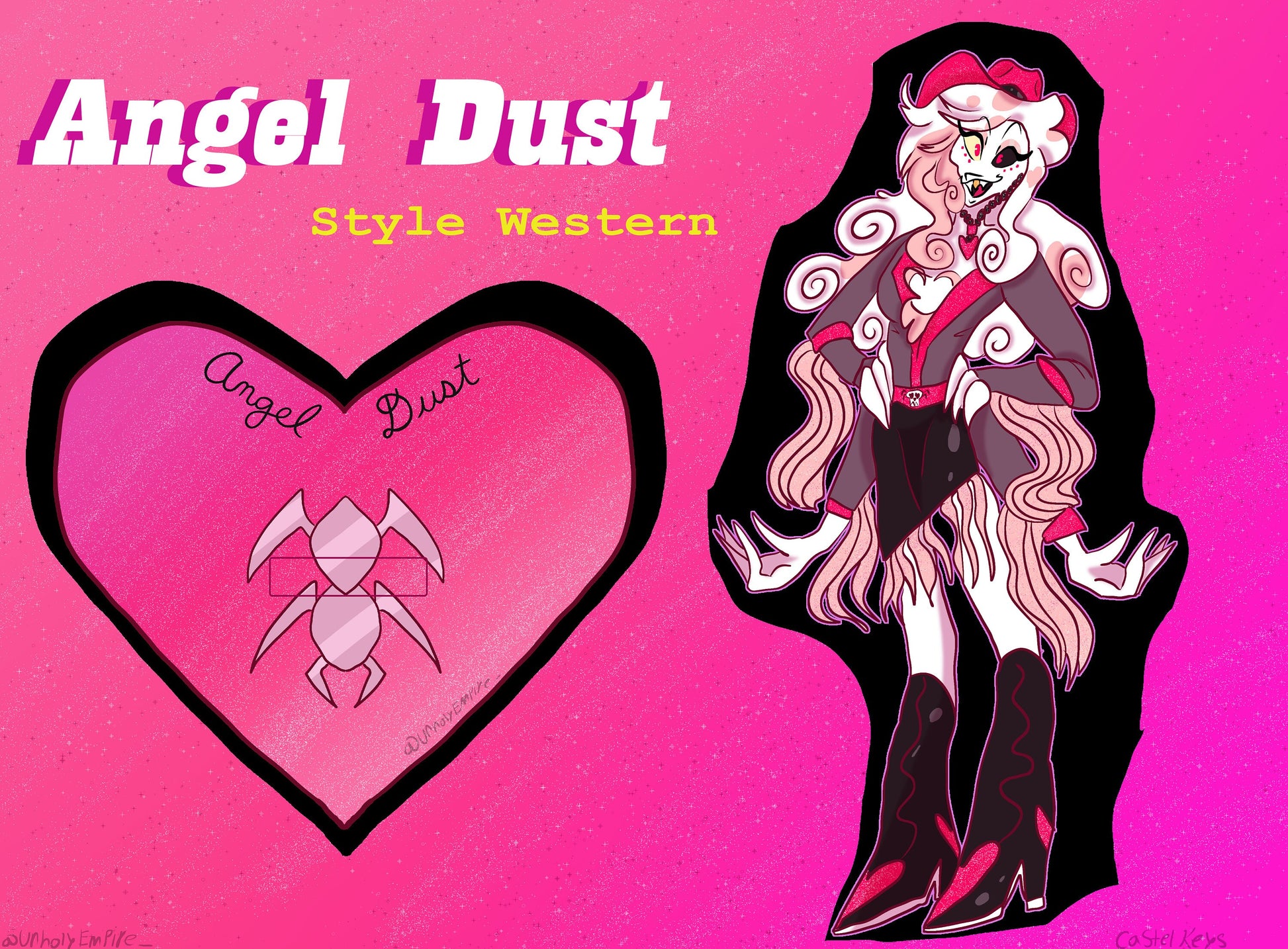 PRE-ORDER | Western Style Angel Dust Acrylic Standee