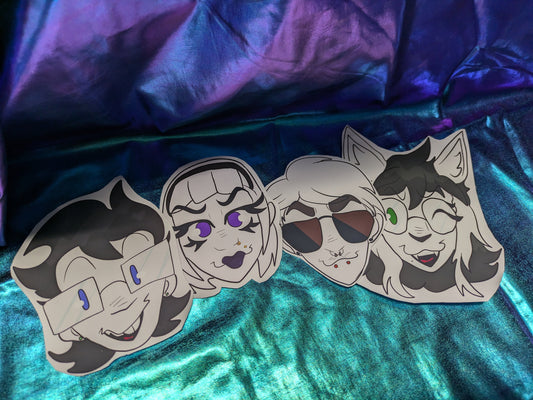 Homestuck Beta Kids large stickers