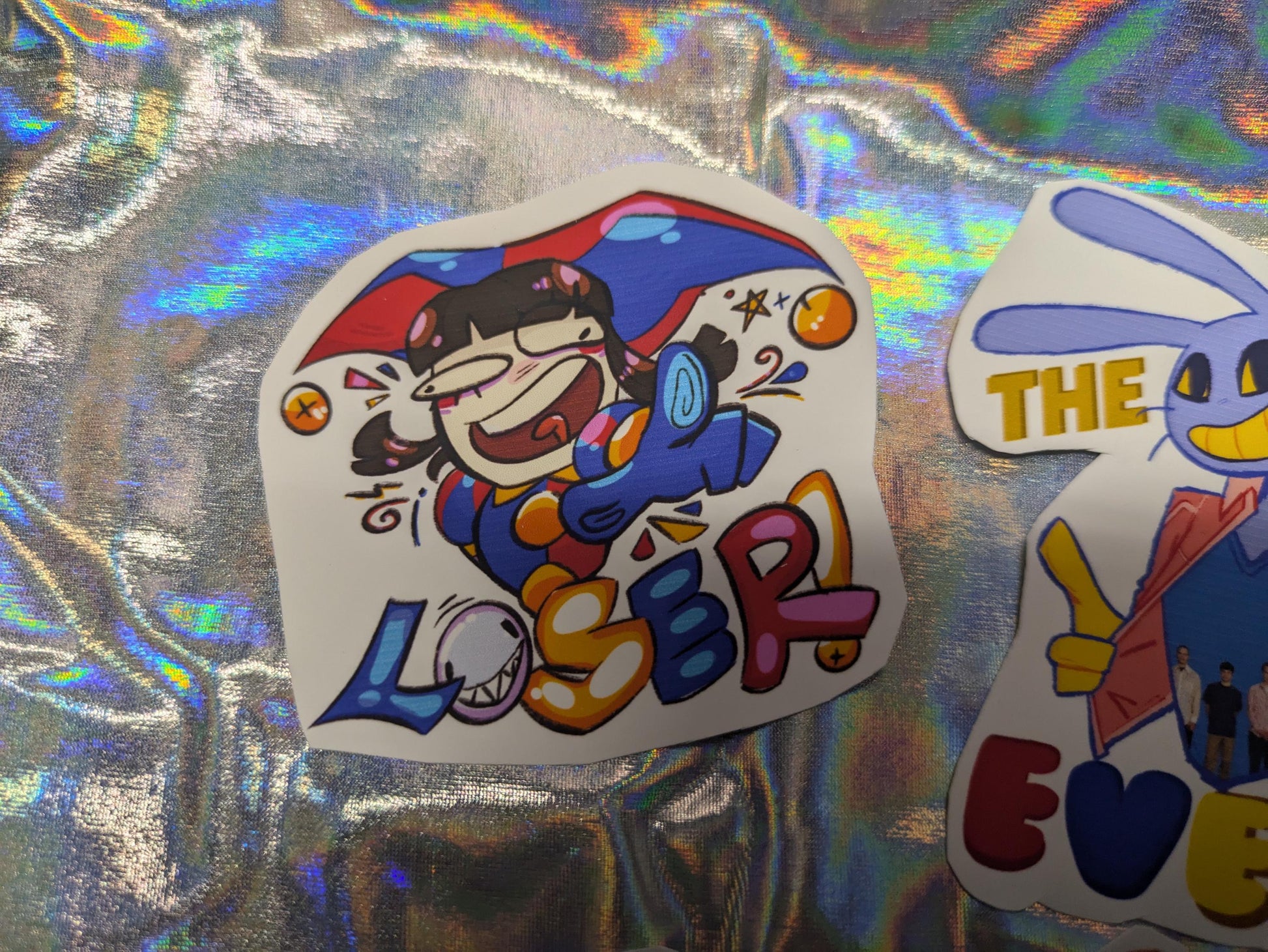 Amazing Digital Circus sticker set