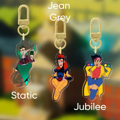 PRE-ORDER||X-men & OCs Acrylic charms