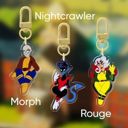 PRE-ORDER||X-men & OCs Acrylic charms