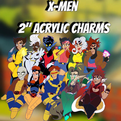 PRE-ORDER||X-men & OCs Acrylic charms