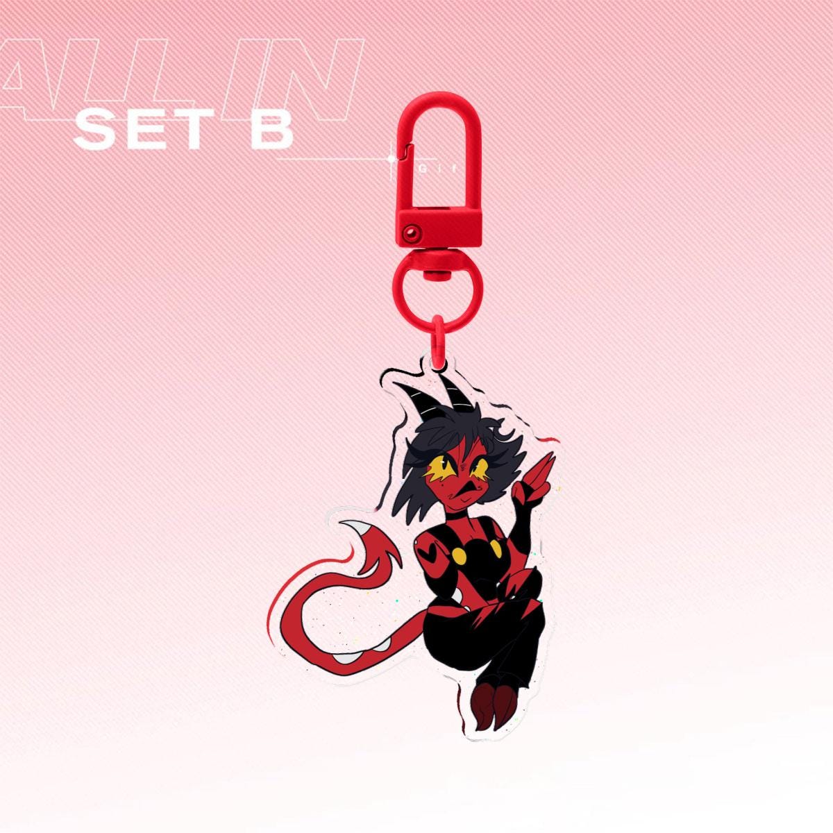 PREORDER|| Helluva Boss 2" charms|| Wave 1