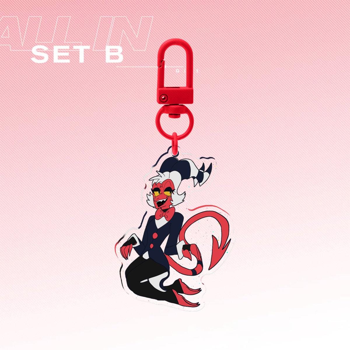 PREORDER|| Helluva Boss 2" charms|| Wave 1