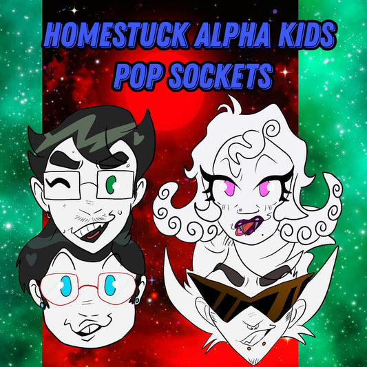 PRE-ORDER|| Homestuck Alpha Kids phone grips