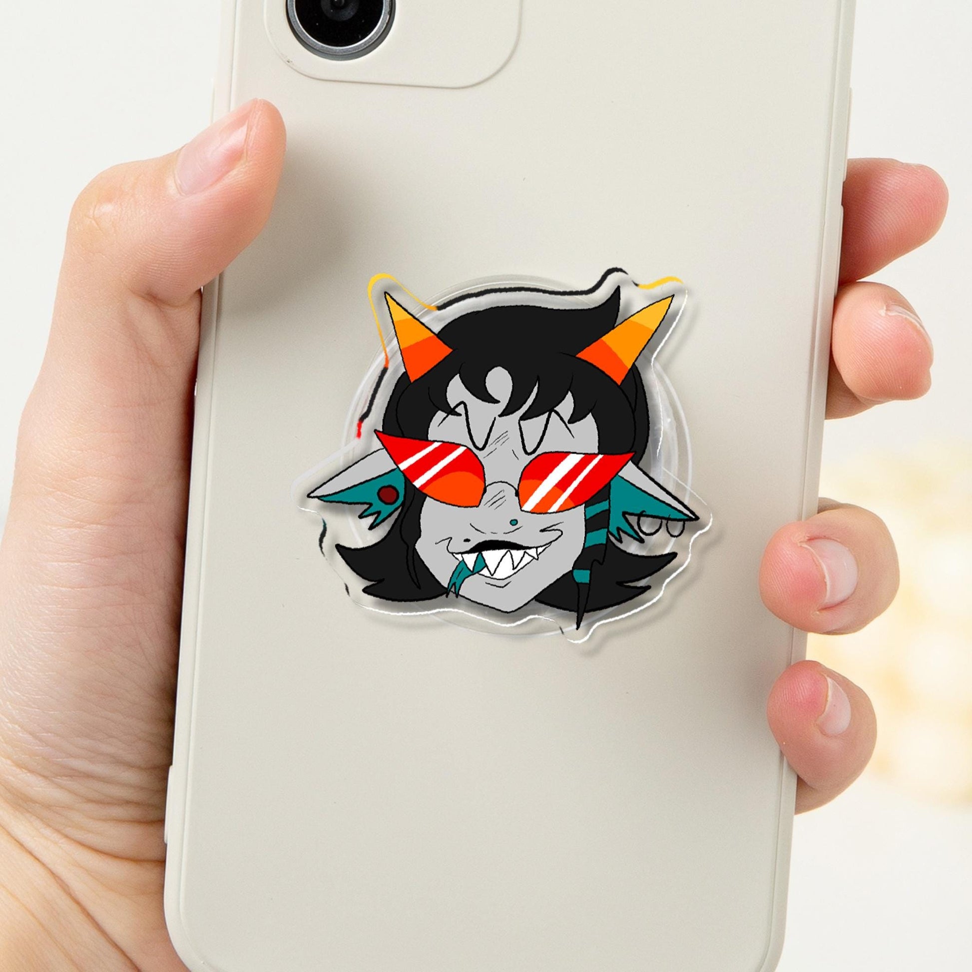 PRE-ORDER|| Homestuck High Blood trolls phone grips