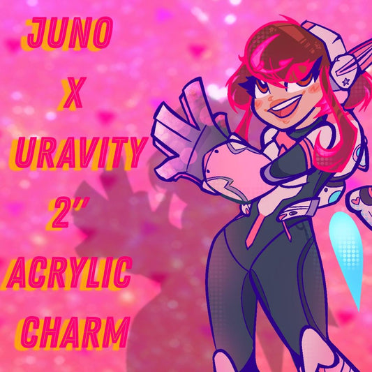 PREORDER|| BNHA X Overwatch Juno Uravity 2" Acrylic charm