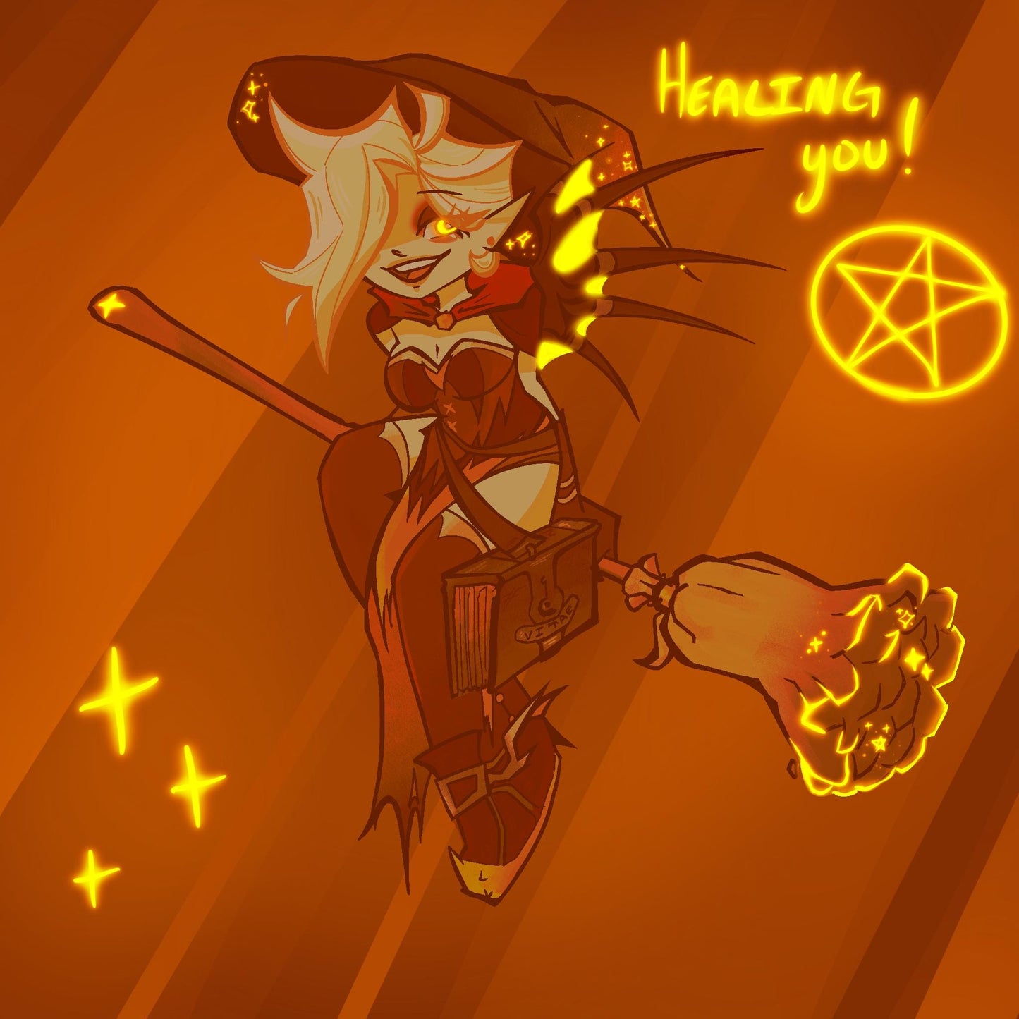 PRE-ORDER|| Overwatch Halloween Mercy 2inch Acrylic charm