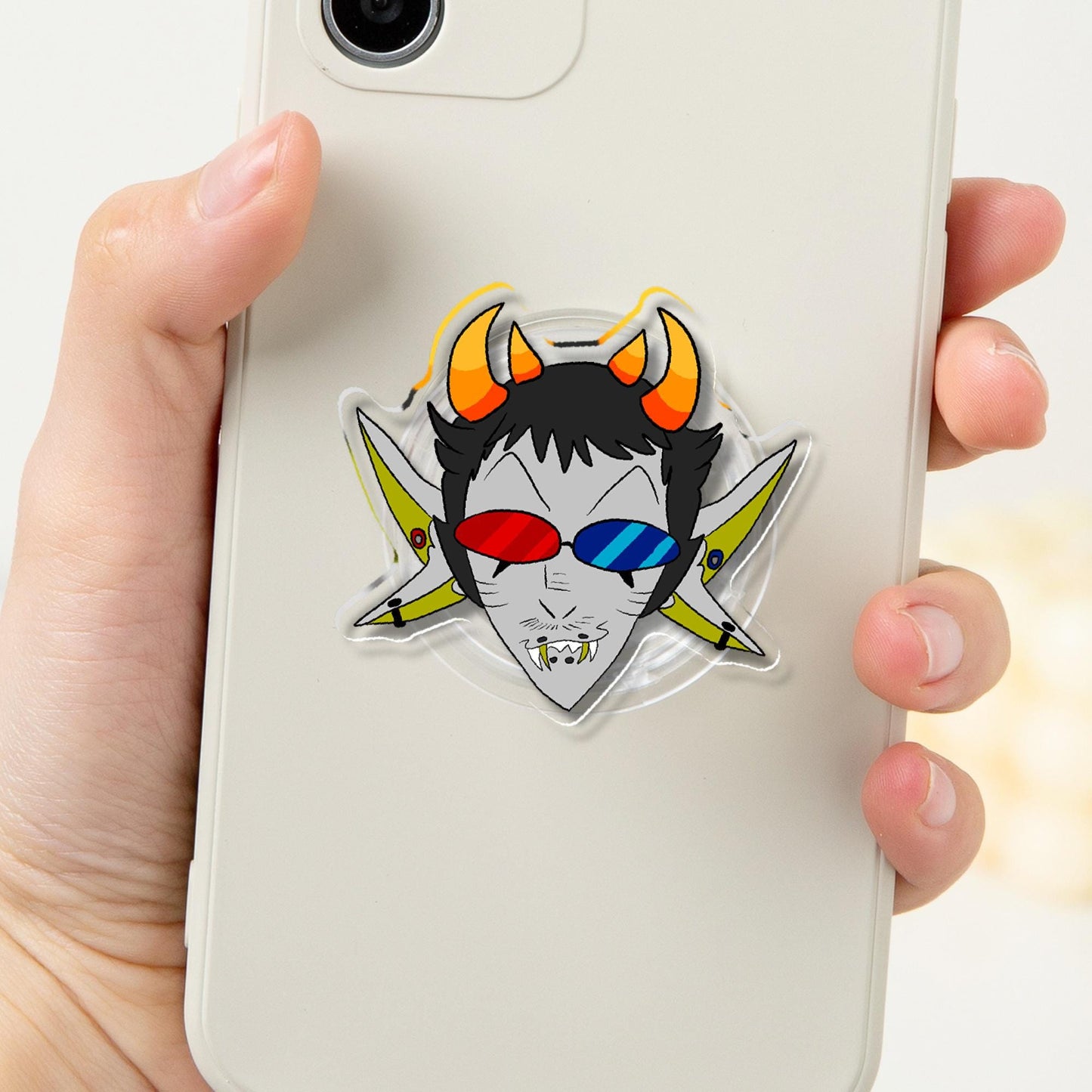 PRE-ORDER|| Homestuck Low Blood trolls phone grips