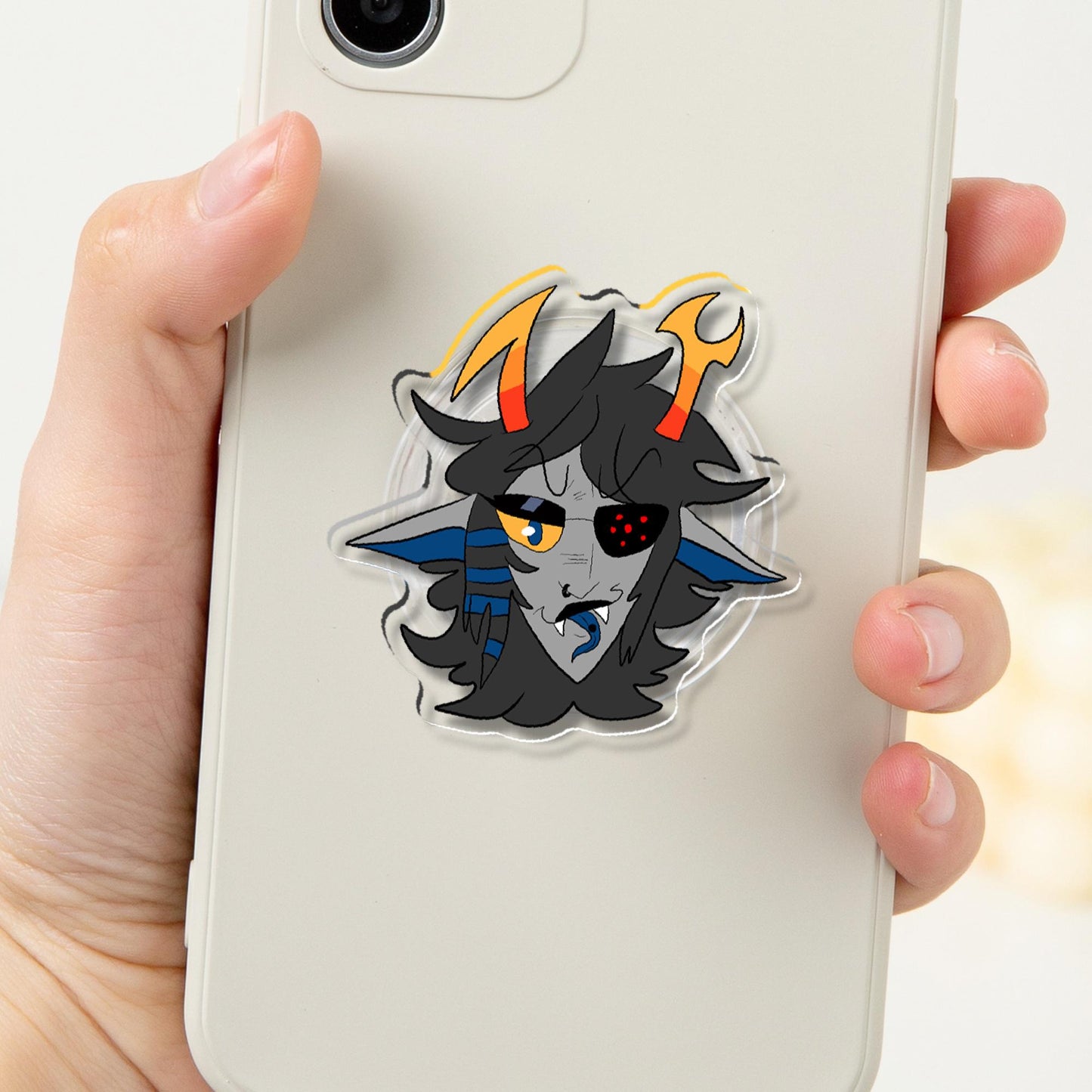 PRE-ORDER|| Homestuck High Blood trolls phone grips