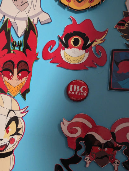 Vees Pack!| Hazbin Hotel vinyl hand cut stickers