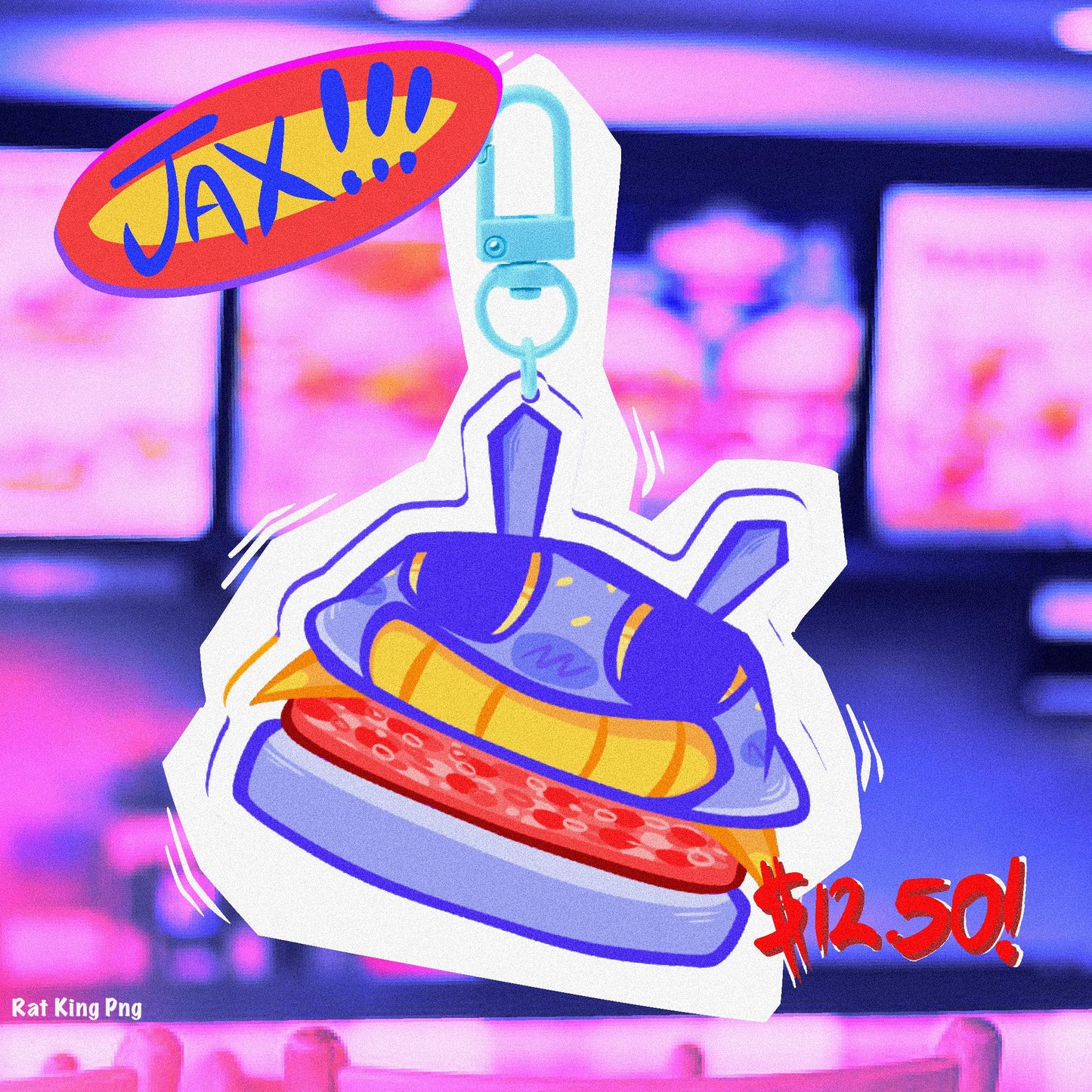 PREORDER|| The Amazing Digital Circus Fast Food Acrylic charms