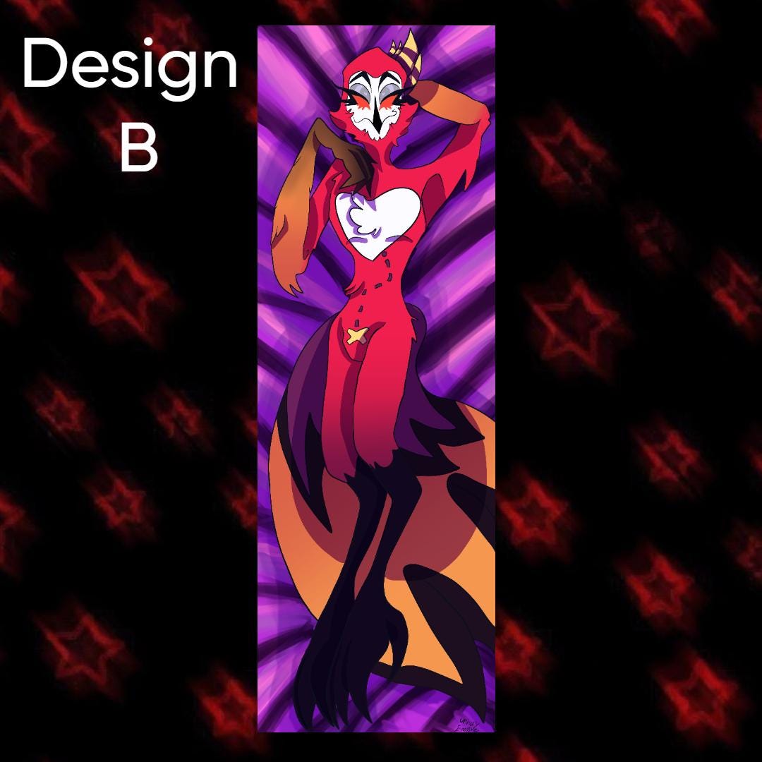 PREORDER|| Helluva Boss Vassago Body Pillow Dakimakura Pillow Case