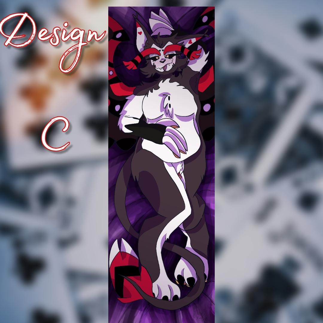 PREORDER|| Hazbin Hotel Husk Body Pillow Dakimakura Pillow Case