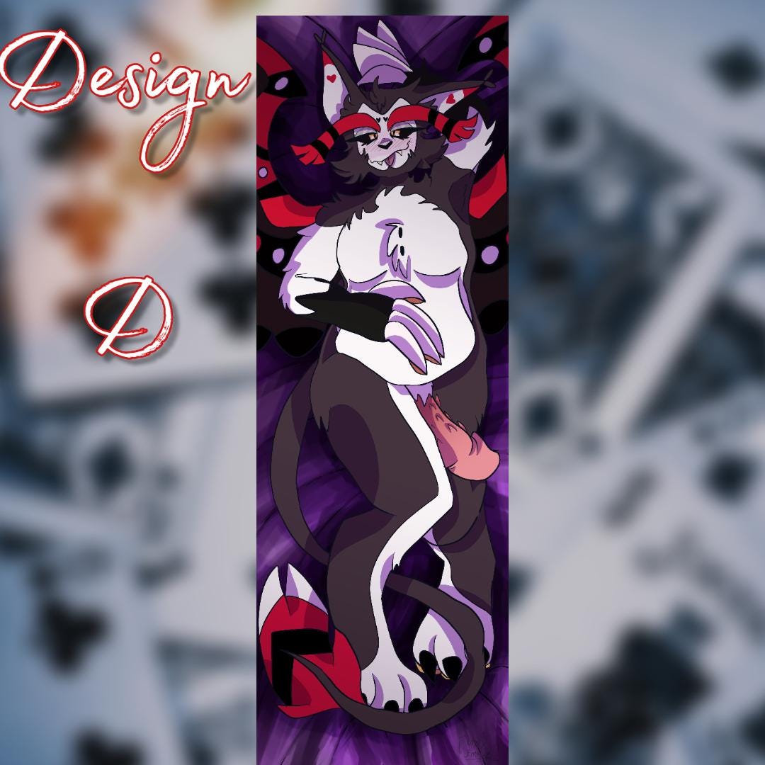 PREORDER|| Hazbin Hotel Husk Body Pillow Dakimakura Pillow Case