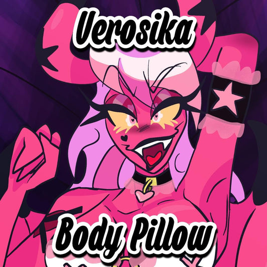 PREORDER|| Helluva Boss Verosika Mayday Dakimakura Body Pillow Case