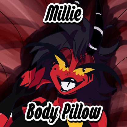 PREORDER|| Helluva Boss Millie Dakimakura Body Pillow Cover