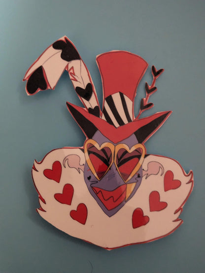 Vees Pack!| Hazbin Hotel vinyl hand cut stickers