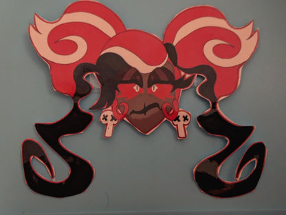 Vees Pack!| Hazbin Hotel vinyl hand cut stickers