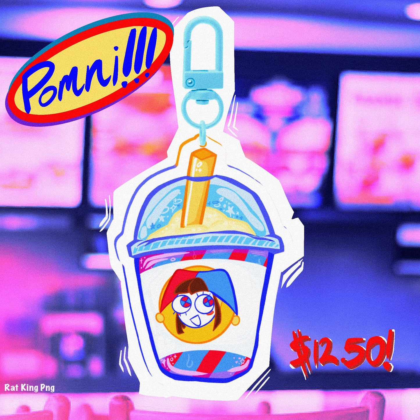 PREORDER|| The Amazing Digital Circus Fast Food Acrylic charms