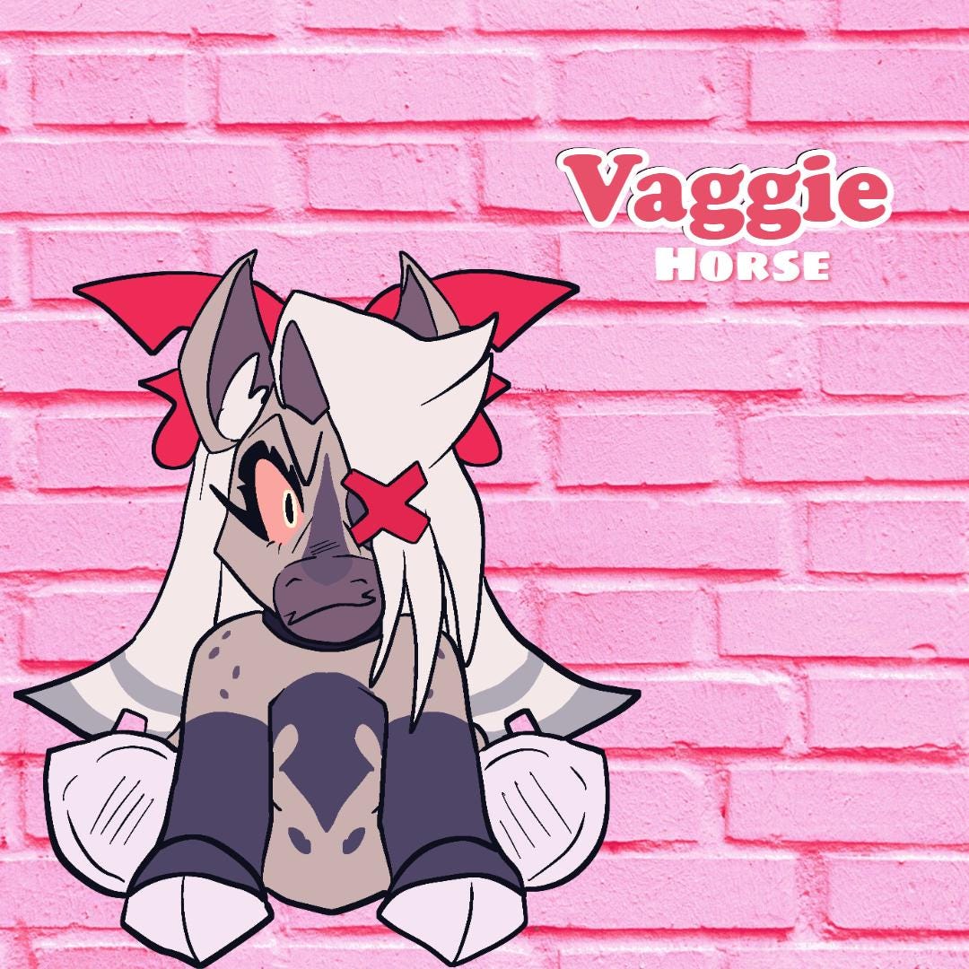 PREORDER|| Hazbin Hotel Plush Animal 3 Inch Acrylic Pins